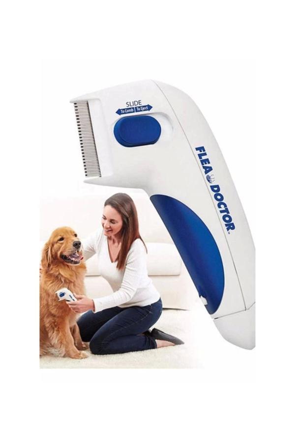 Uyguna Kapında Flea Doctor Kedi Ve Köpekler İçin Pilli Pire Tarağı - Svu7143-4375 - Image 1