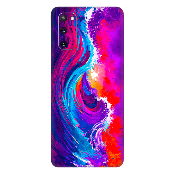 Papscover Samsung S20 Kaplama Mor Dalgalar - Image 1