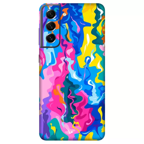 Papscover Samsung S21 Fe Kaplama Rengarenk - Image 1