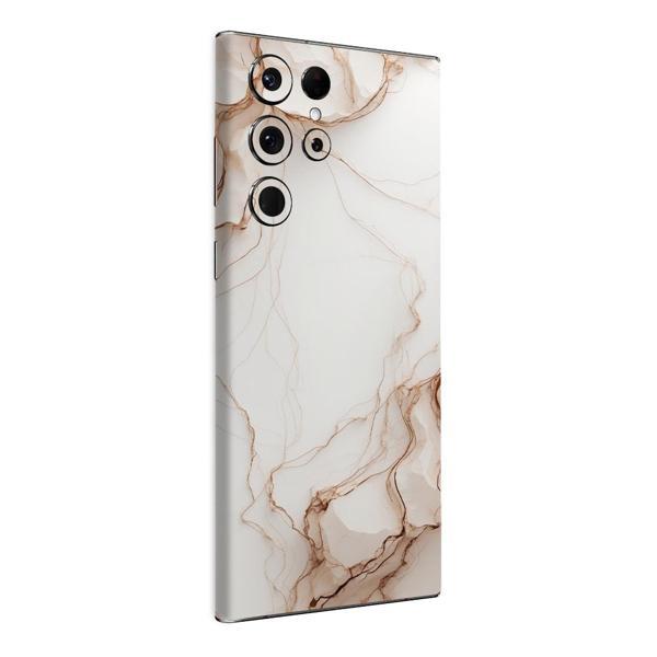 Papscover Samsung S22 Ultra Kaplama Kırık Mermer - Image 1