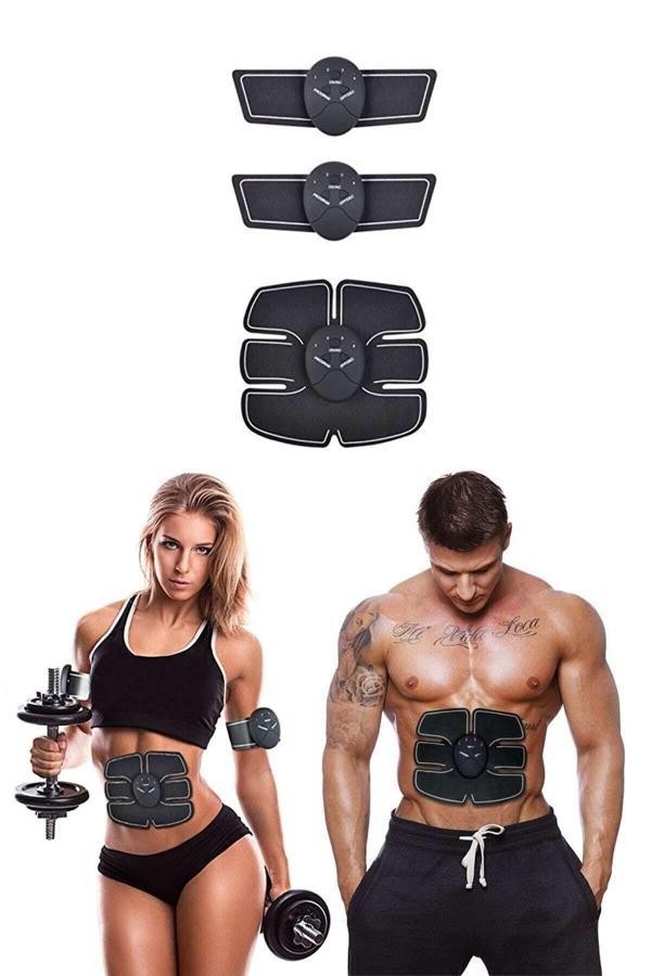 Iman Of Noble Smart Fitness Karın Ve Kas Geliştirici 3'Lü Kumandalı Sixpad Kondisyon Aleti - Image 1