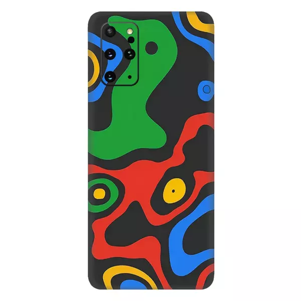 Papscover Samsung S20 Kaplama Renkli İzohips - Image 1