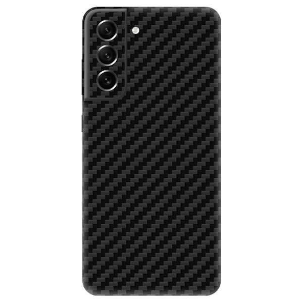 Papscover Samsung S21 Fe Kaplama Siyah Karbon Fiber - Image 1