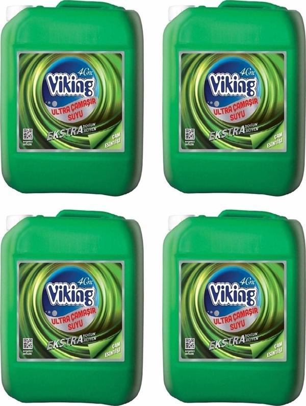 Viking Ultra Yoğun Çamaşır Suyu Ada 4 X 3,5 litre - Image 1