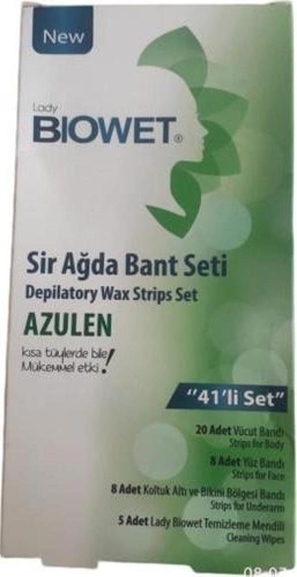 Bioweet Bıowet Azulen 41'li Set Sir Ağda Bant Seti - Image 1