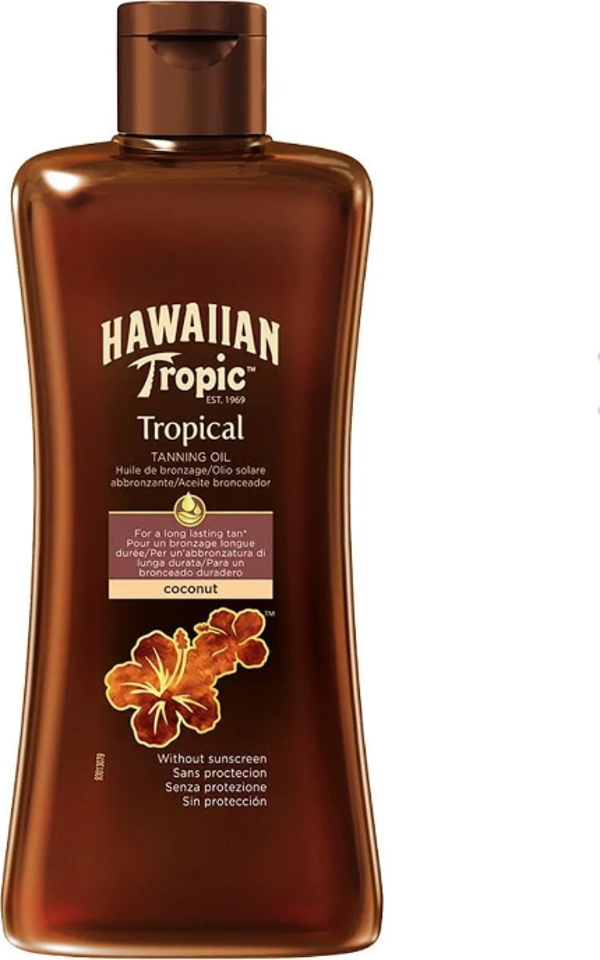Hawaiian Tropic Bronzlaştırıcı Yağ 200 Ml - Image 1