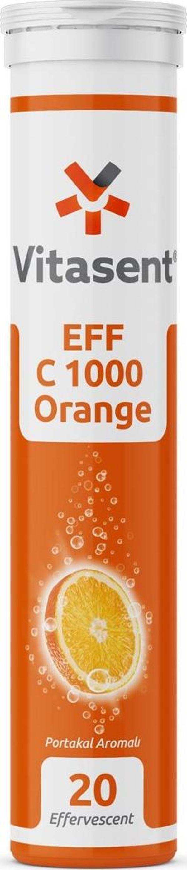 VİTASENT Efervesan C 1000 Mg 20 Tablet - Image 1