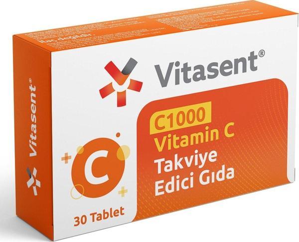 VİTASENT Vitamin C 1000 30 Tablet - Image 1