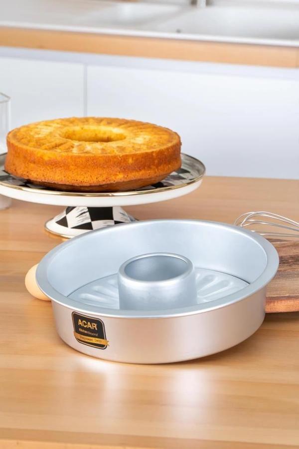 Acar Alüminyum Kek Kalıbı Yuvarlak 28,5 Cm - MOON-05775 - Image 1