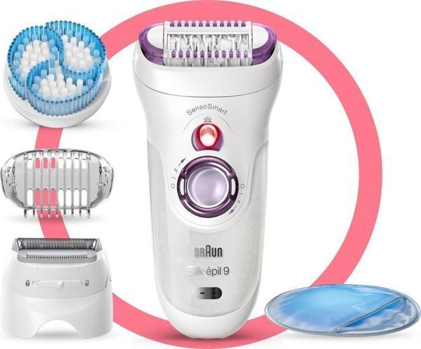 Braun Silk Epil 9 9735 Sensosmart 3'Ü 1 Arada Epilatör - Image 1