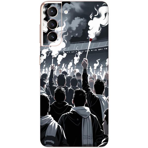 Papscover Samsung S21 Kaplama Siyah Beyaz Taraftar - Image 1