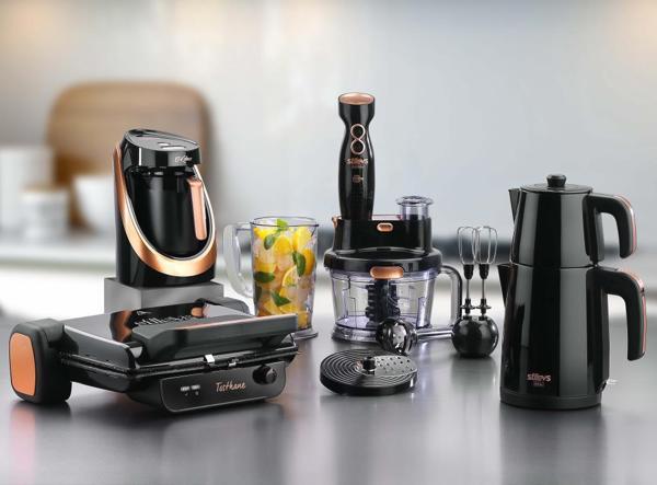 Stilevs Black Serisi 4'lü Elektrikli Çeyiz Seti - Image 1