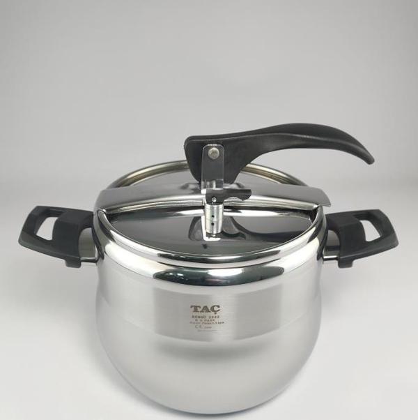 Taç Bengü Pro Düdüklü Tencere 8 Litre Siyah – TAC-4624 - Image 1