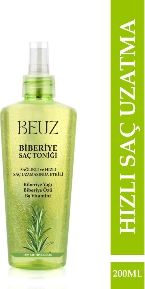 Beuz Biberiye Saç Toniği Hızlı ve Sağlıklı Saç Uzatma Etkili 200 ml - Image 1