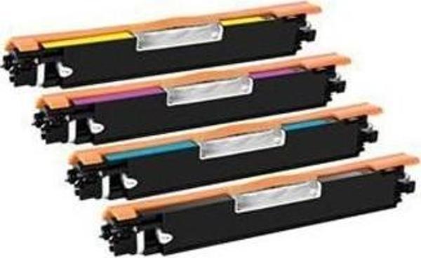 hementoner  HP Laserjet Pro 100 Renkli MFP M175A 126A Takım 4 Renk Muadil Laserjet Toner Kartuşu - Image 1