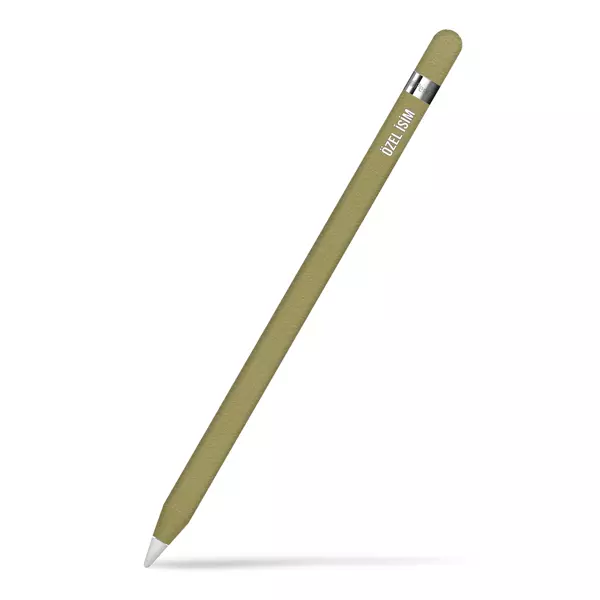 Papscover Apple Pencil Kaplama Dokulu Haki Yeşil - Image 1