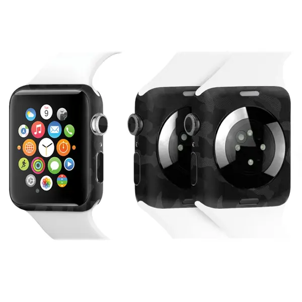 Papscover Apple Watch Kaplama Siyah Kamuflaj - Image 1