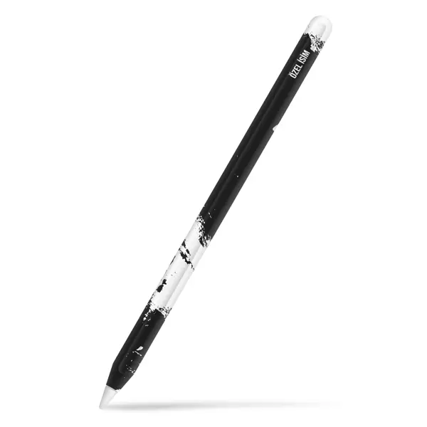 Papscover Apple Pencil Kaplama Siyah Beyaz - Image 1