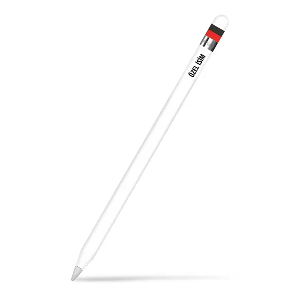 Papscover Apple Pencil Kaplama Siyah Beyaz Kırmızı - Image 1