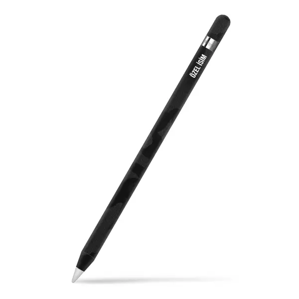 Papscover Apple Pencil Kaplama Siyah Kamuflaj - Image 1