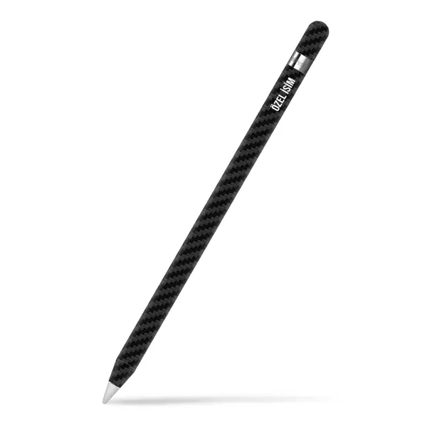 Papscover Apple Pencil Kaplama Siyah Karbon Fiber - Image 1