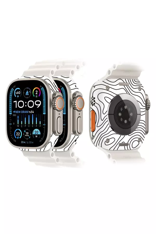Papscover Apple Watch Kaplama Beyaz İzohips - Image 1