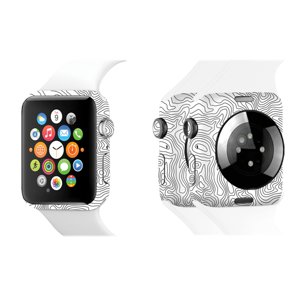 Papscover Apple Watch Kaplama Beyaz İzohips - Image 1