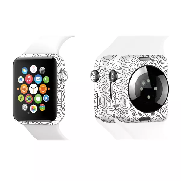 Papscover Apple Watch Kaplama Beyaz İzohips - Image 1