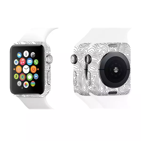 Papscover Apple Watch Kaplama Beyaz İzohips - Image 1