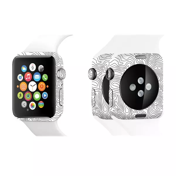 Papscover Apple Watch Kaplama Beyaz İzohips - Image 1