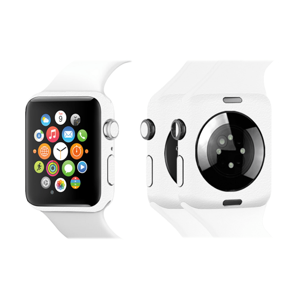 Papscover Apple Watch Kaplama Dokulu Beyaz - Image 1
