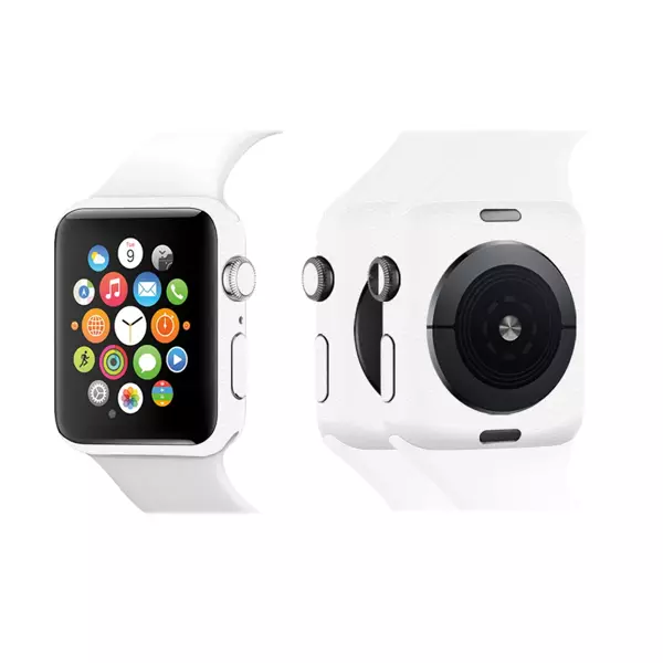 Papscover Apple Watch Kaplama Dokulu Beyaz - Image 1
