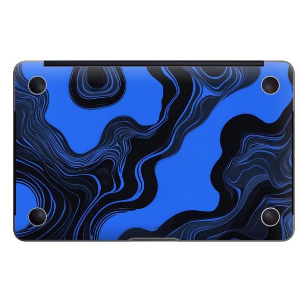 Papscover Macbook Air 13" (2018-2019) Kaplama - Mavi İzohips - Image 1