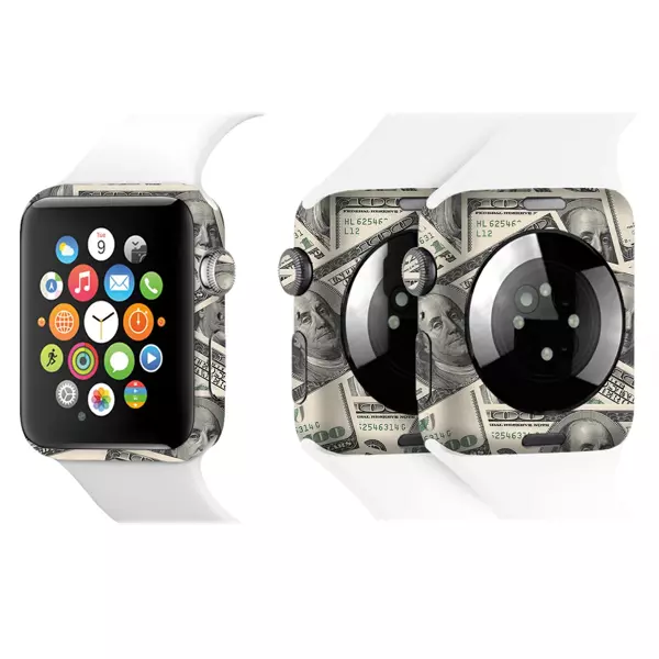 Papscover Apple Watch Kaplama Dolar Desenli - Image 1