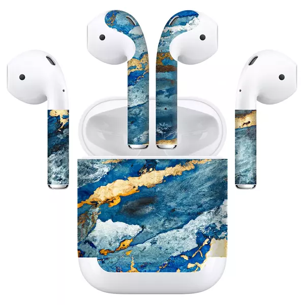 Papscover Airpods (Gen 2 No Wireless) Kaplama Mistik Mermer - Image 1
