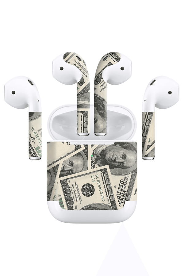 Papscover Airpods (Gen 2 Wireless) Kaplama Dolar Desenli - Image 1