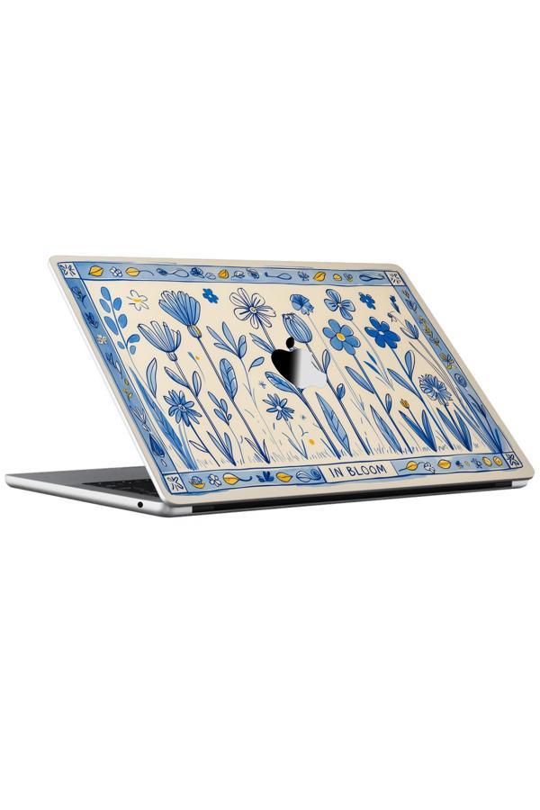 Papscover Macbook Air 13" (2022 M2) Kaplama - Mavi Bahar - Image 1