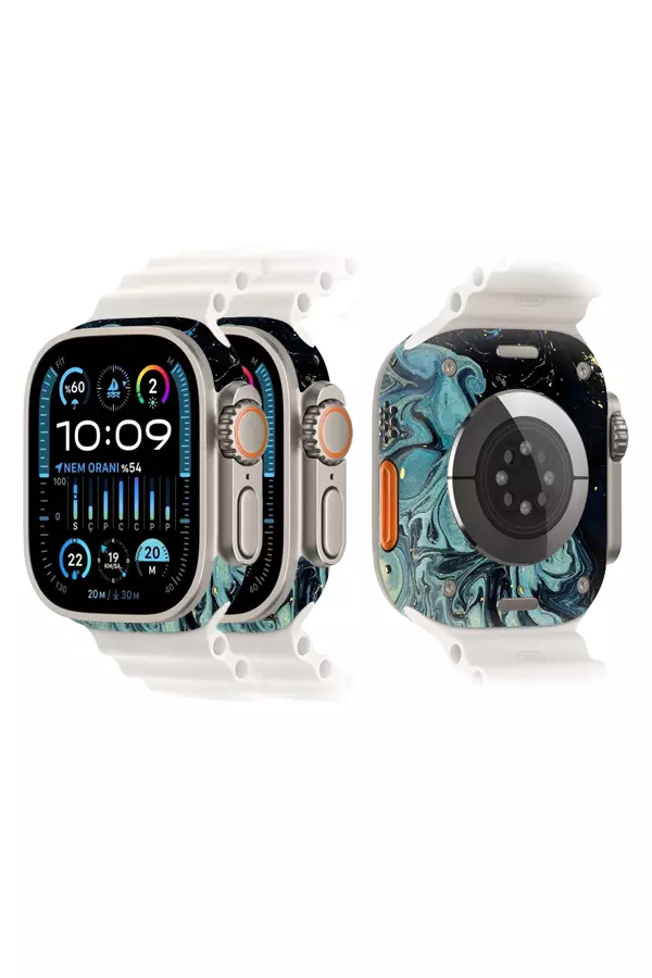 Papscover Apple Watch Kaplama Mistik Mavi Dalga - Image 1