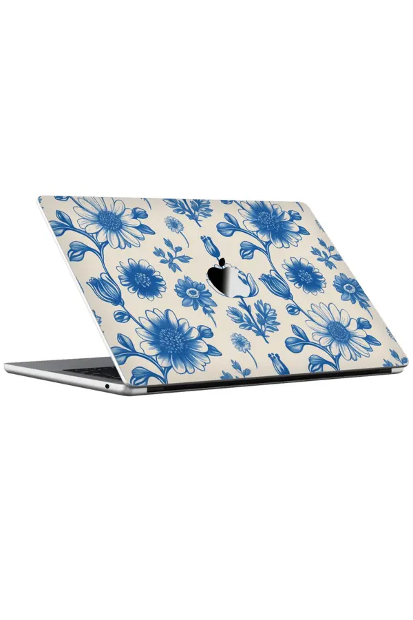 Papscover Macbook Air 13" (2022 M2) Kaplama - Mavi Bahçe - Image 1