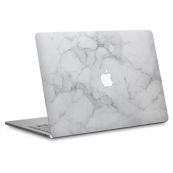 Papscover Macbook Air 13" (2018-2019) Kaplama - Beyaz Zemin - Image 1