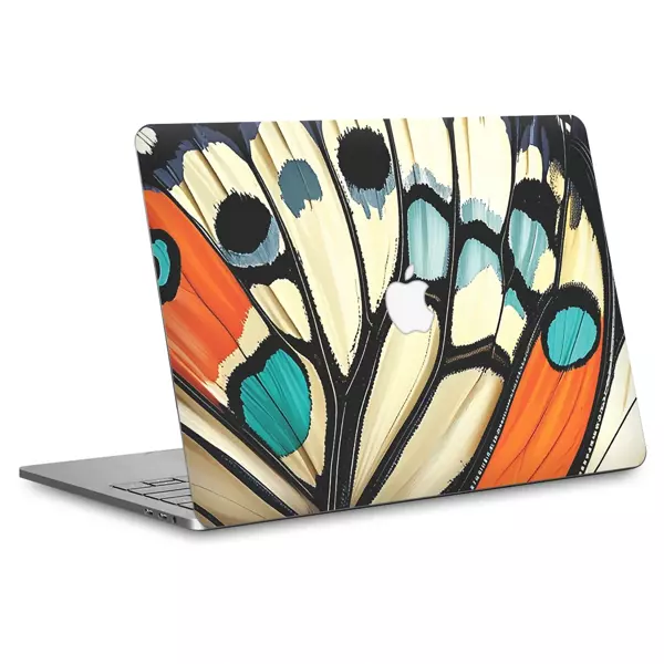 Papscover Macbook Pro 13" (2020 M1) Kaplama - Kelebek - Image 1
