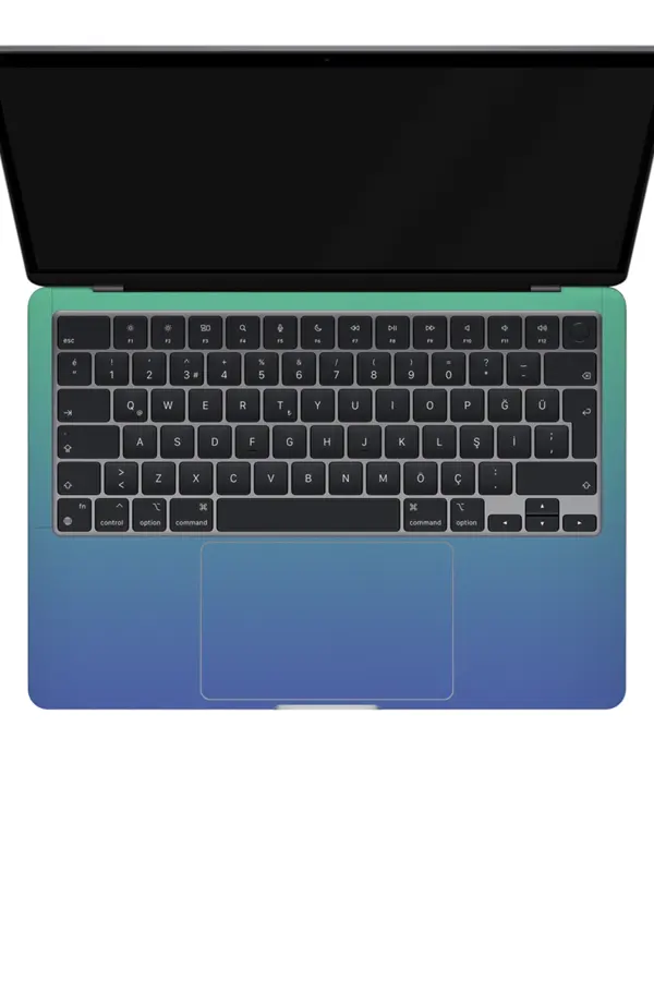 Papscover Macbook Air 13" (2024 M3) Kaplama - Gradyan Kuzey Işıkları - Image 1