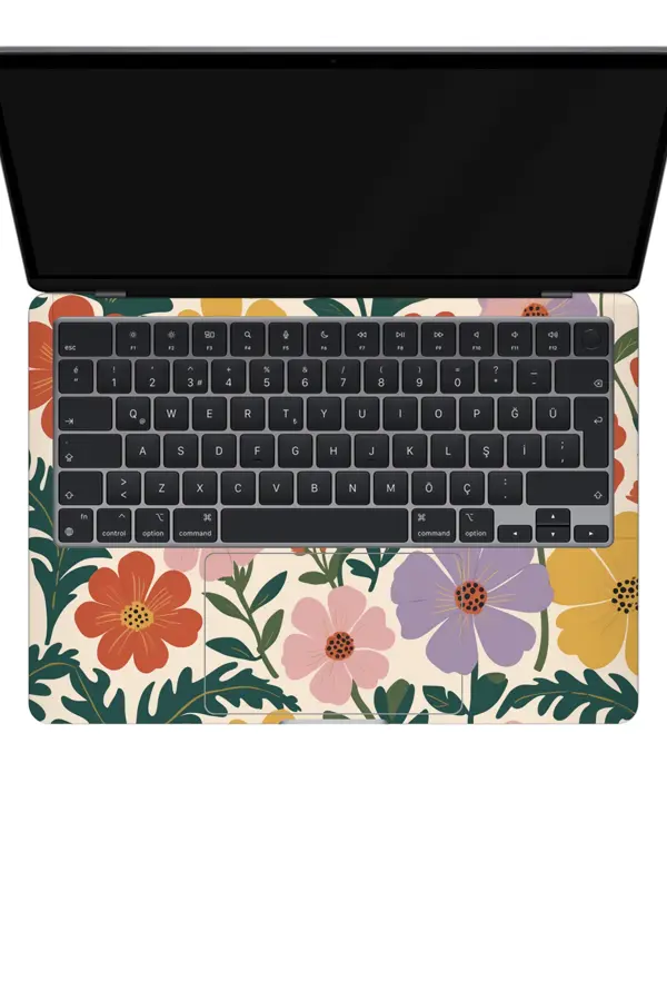 Papscover Macbook Air 13" (2024 M3) Kaplama - Yaz Bahçesi - Image 1