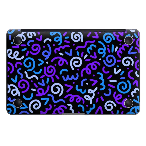 Papscover Macbook Pro 13" (2020 M1) Kaplama - Konfeti - Image 1