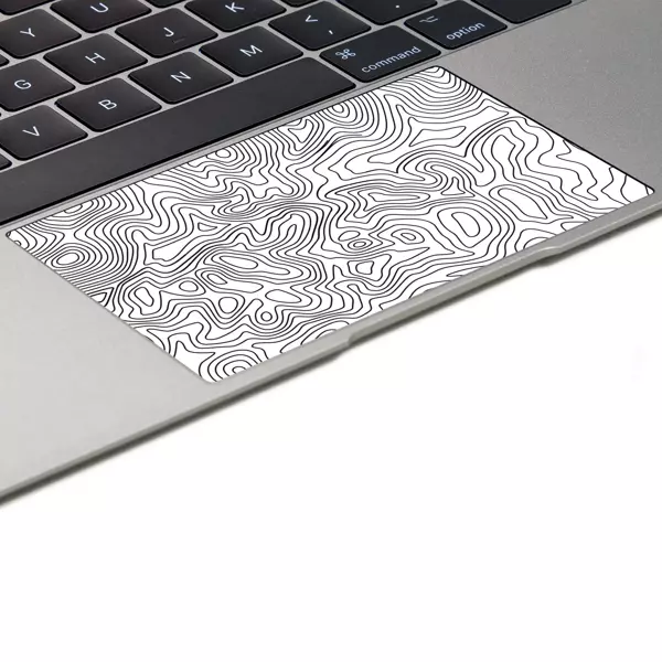 Papscover Macbook Pro 13" (2022 M2) Kaplama - Beyaz İzohips - Image 1