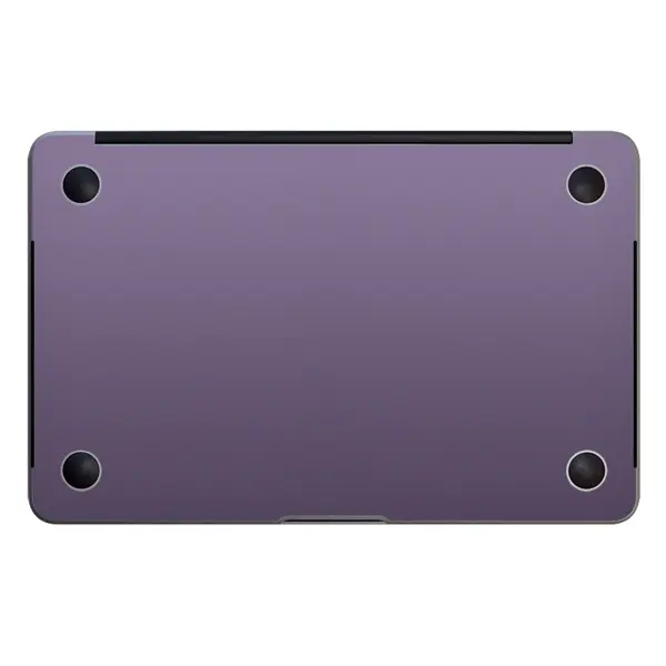 Papscover Macbook Air 13" (2018-2019) Kaplama - Dokulu Derin Mor - Image 1