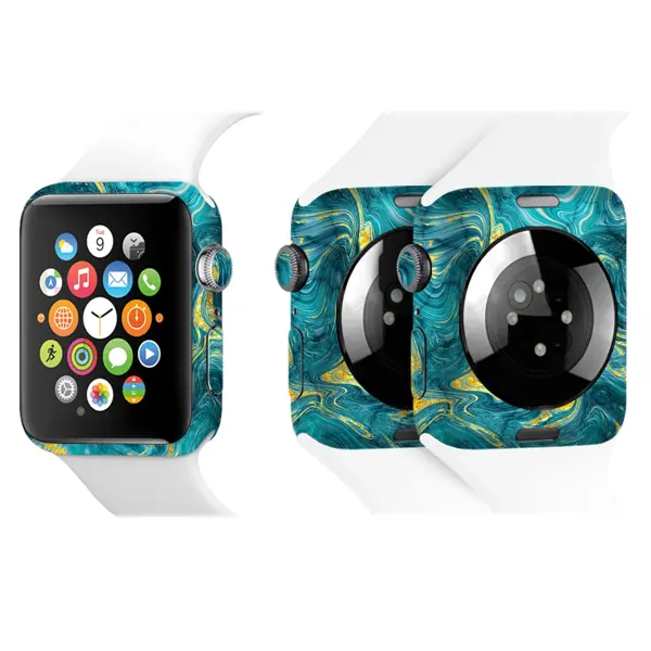 Papscover Apple Watch Kaplama Mistik Turkuaz Dalga - Image 1