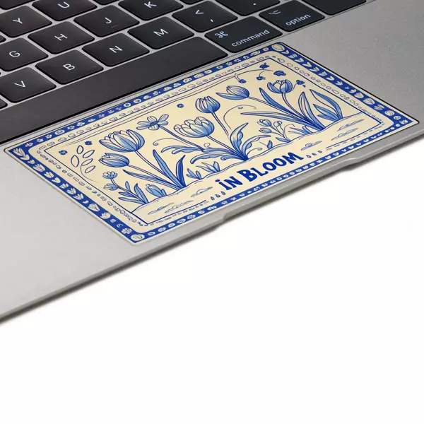 Papscover Macbook Pro 13" (2013-2015 Retina) Kaplama - Porselen Çiçekler - Image 1