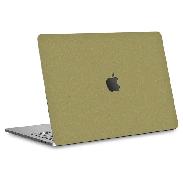 Papscover Macbook Air 13" (2018-2019) Kaplama - Dokulu Haki Yeşil - Image 1