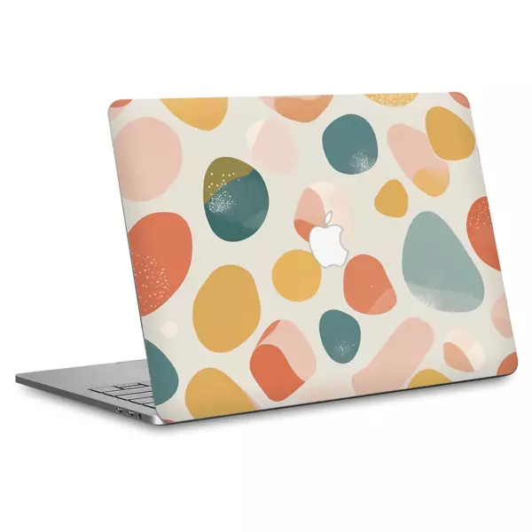 Papscover Macbook Pro 13" (2022 M2) Kaplama - Renkli Taşlar - Image 1